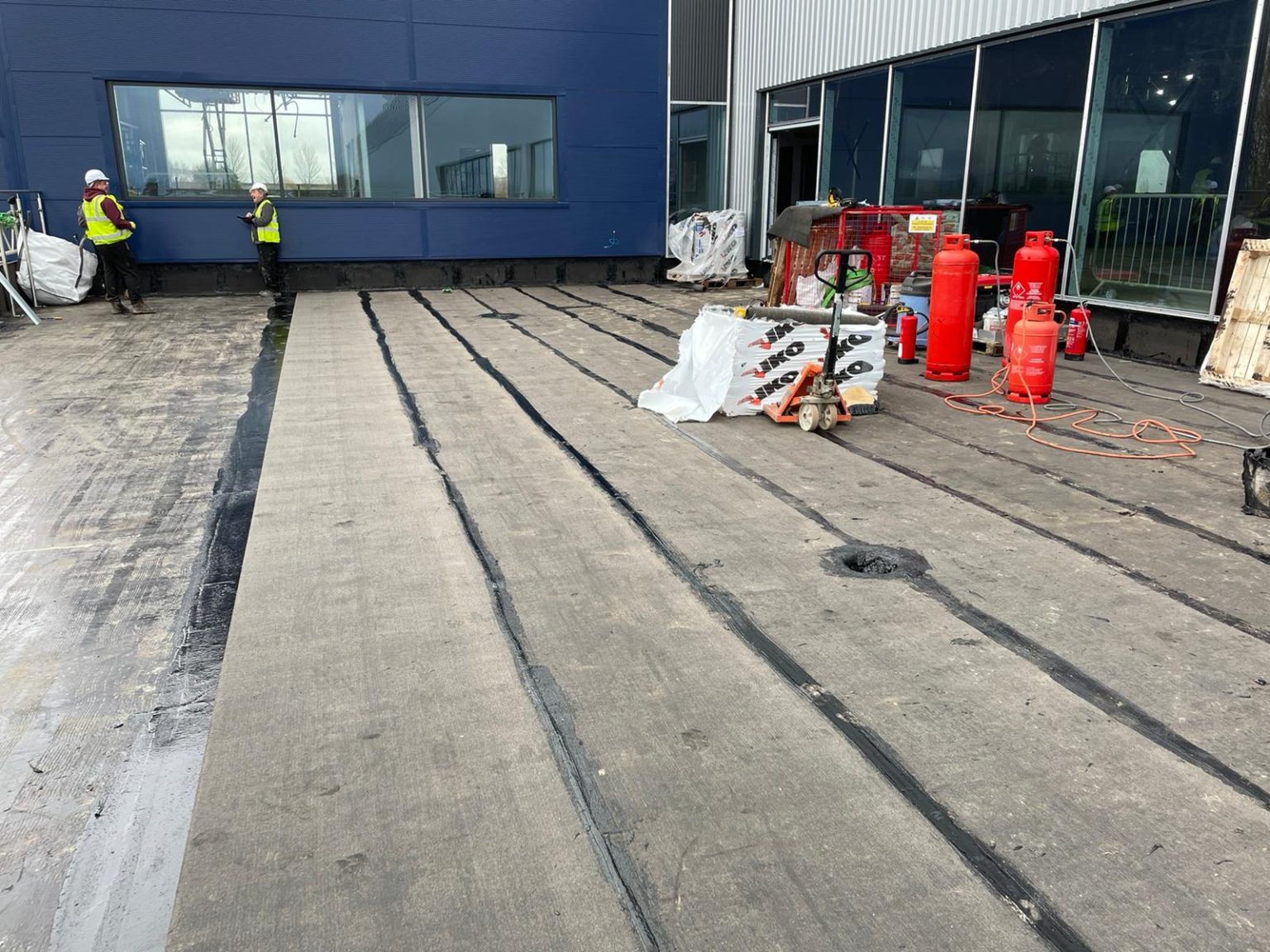 Hot Melt Roofing Phase 9 Roofing